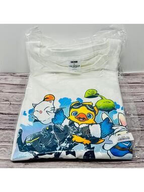 Final Fantasy x NC Empire T-Shirt White L Size New Japan Import US Seller